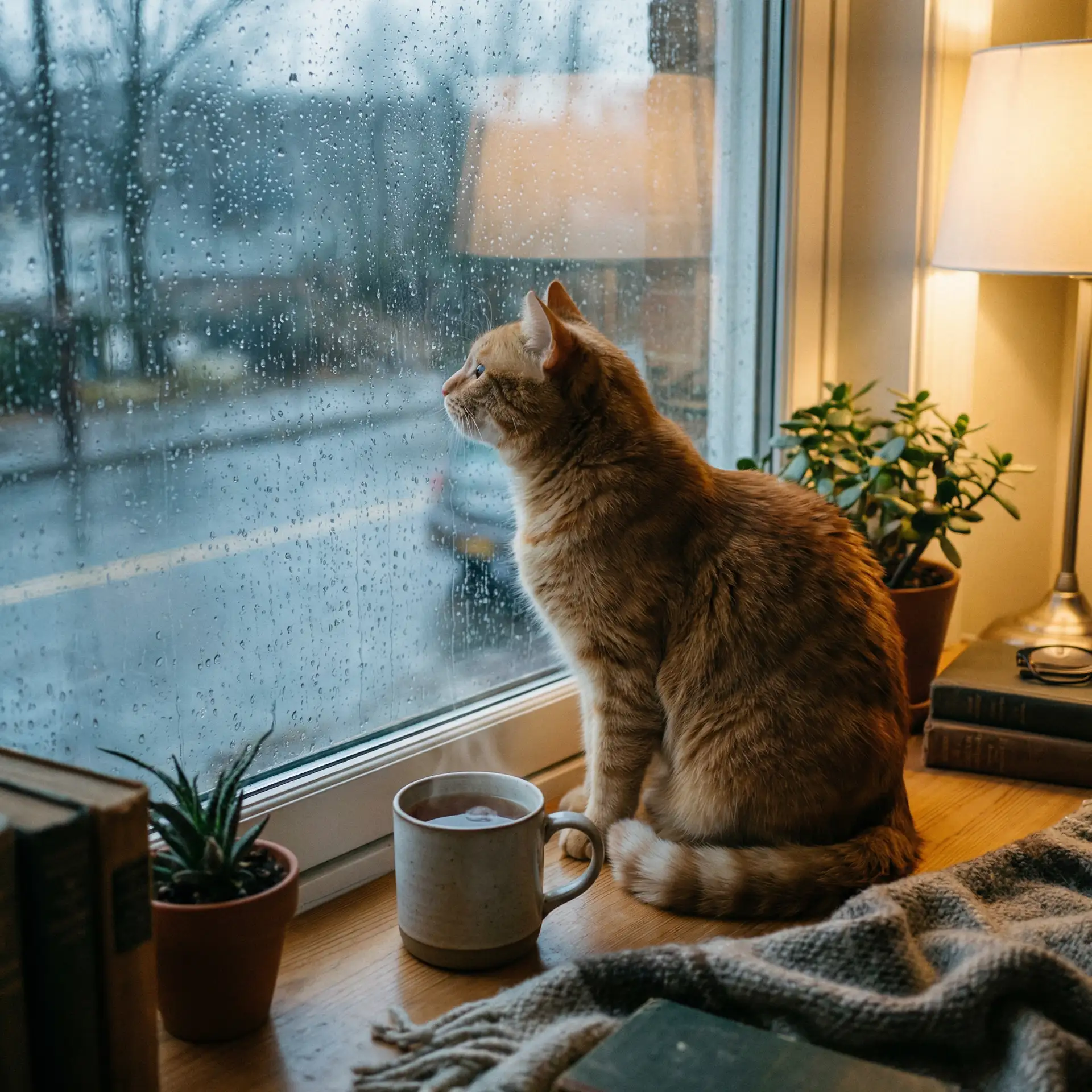 猫咪望着窗外的雨 - 菠萝菠萝蜜视频在线观看免费观看高清